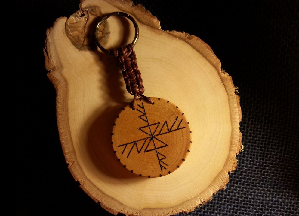 Amulet runiczny „Młyn przyciągnie bogactwo do właściciela